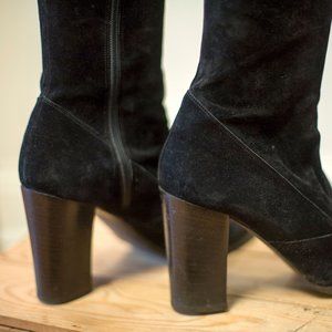 Vintage Magli Suede Tube Boots
